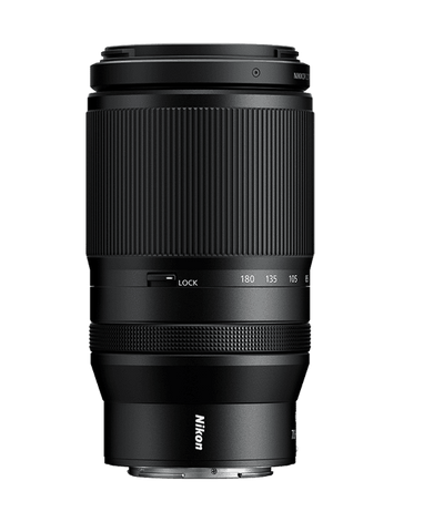 NIKKOR Z 70-180mm f/2.8 Objektiv montiert auf einer Nikon Z-Serie Kamera.
