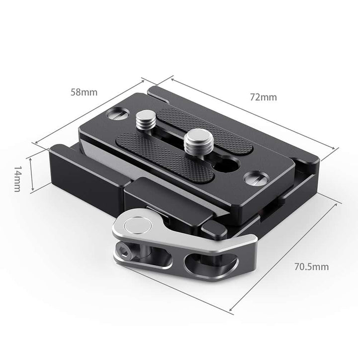 Quick Release - Klemme und Platte (Arca-kompatibel) SmallRig 2144B