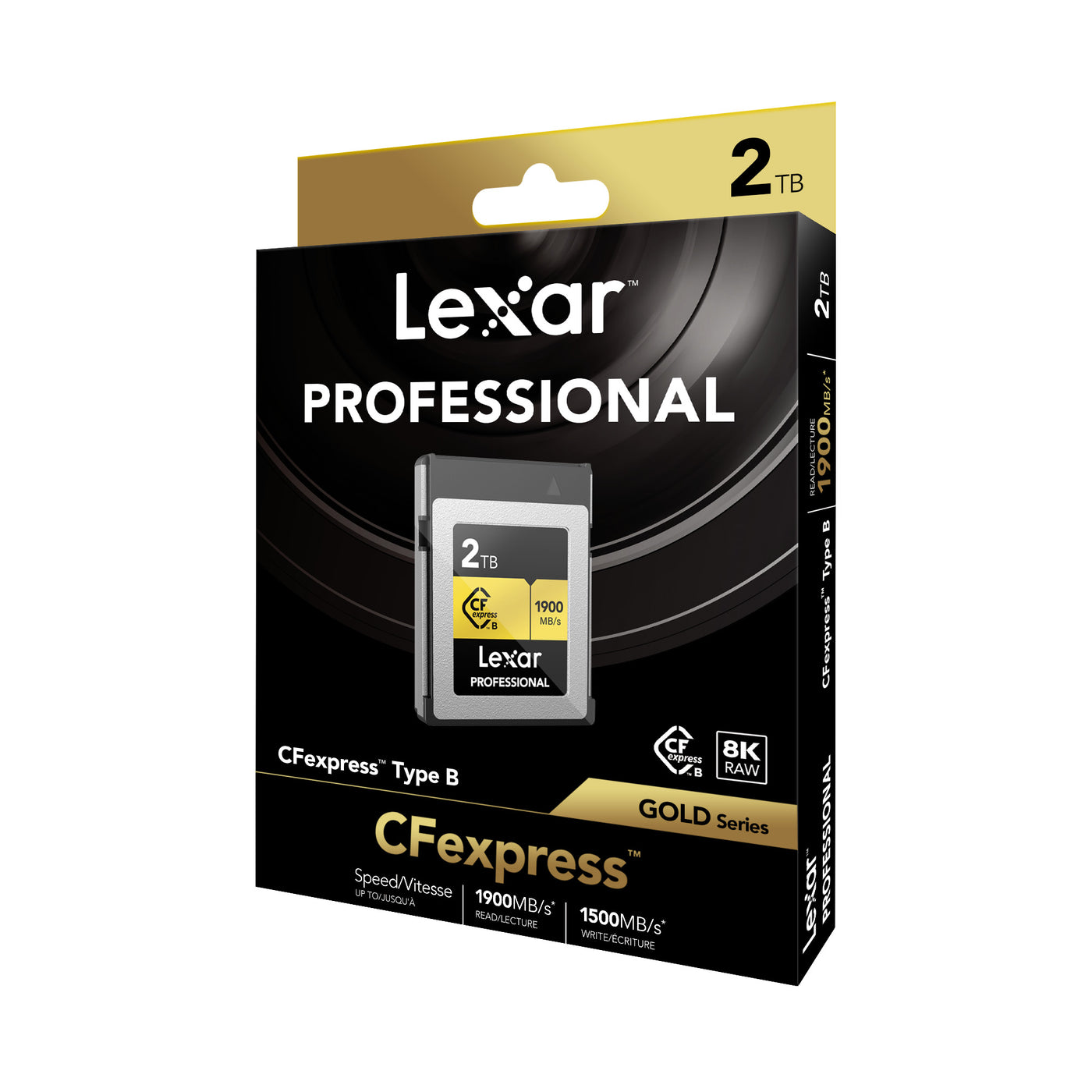 Lexar, Professional CFexpress Typ b Speicherkarte, Gold Serie, 2TB, Terabyte