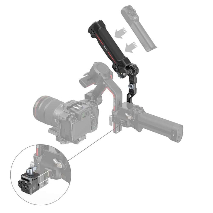 Handgriff DJI Gimbal für RS 3 Mini, RS 3, RS 4, RS 2, RSC 2, RS 3 Pro, RS 4 Pro Smallrig 3950