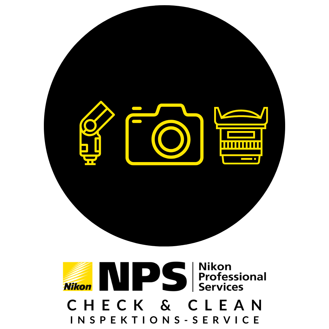 Nikon NPS, Nikon NPS Deutschland, Nikon NPS service, Nikon Professional Services, Check & Clean, Inspektion