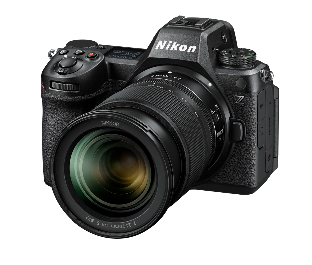 Nikon Z6III kit, 4K Kamera, Videokamera, Filmkamera, Internes RAW aufnehmen, Apple ProRes RAW aufnehmen, Apple ProRes 422 HQ 10 Bit, H.265 HEVC, H.264 AVC 8 Bit