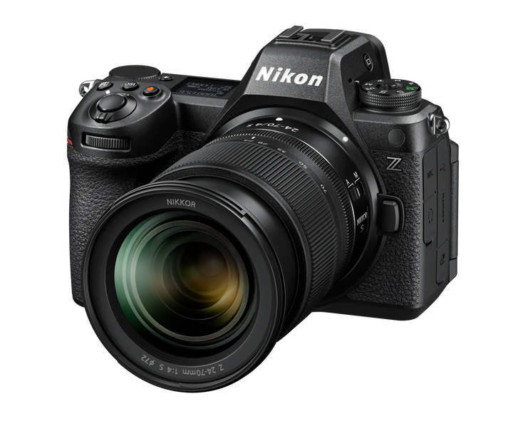 Nikon Z6III kit, 4K Kamera, Videokamera, Filmkamera, Internes RAW aufnehmen, Apple ProRes RAW aufnehmen, Apple ProRes 422 HQ 10 Bit, H.265 HEVC, H.264 AVC 8 Bit