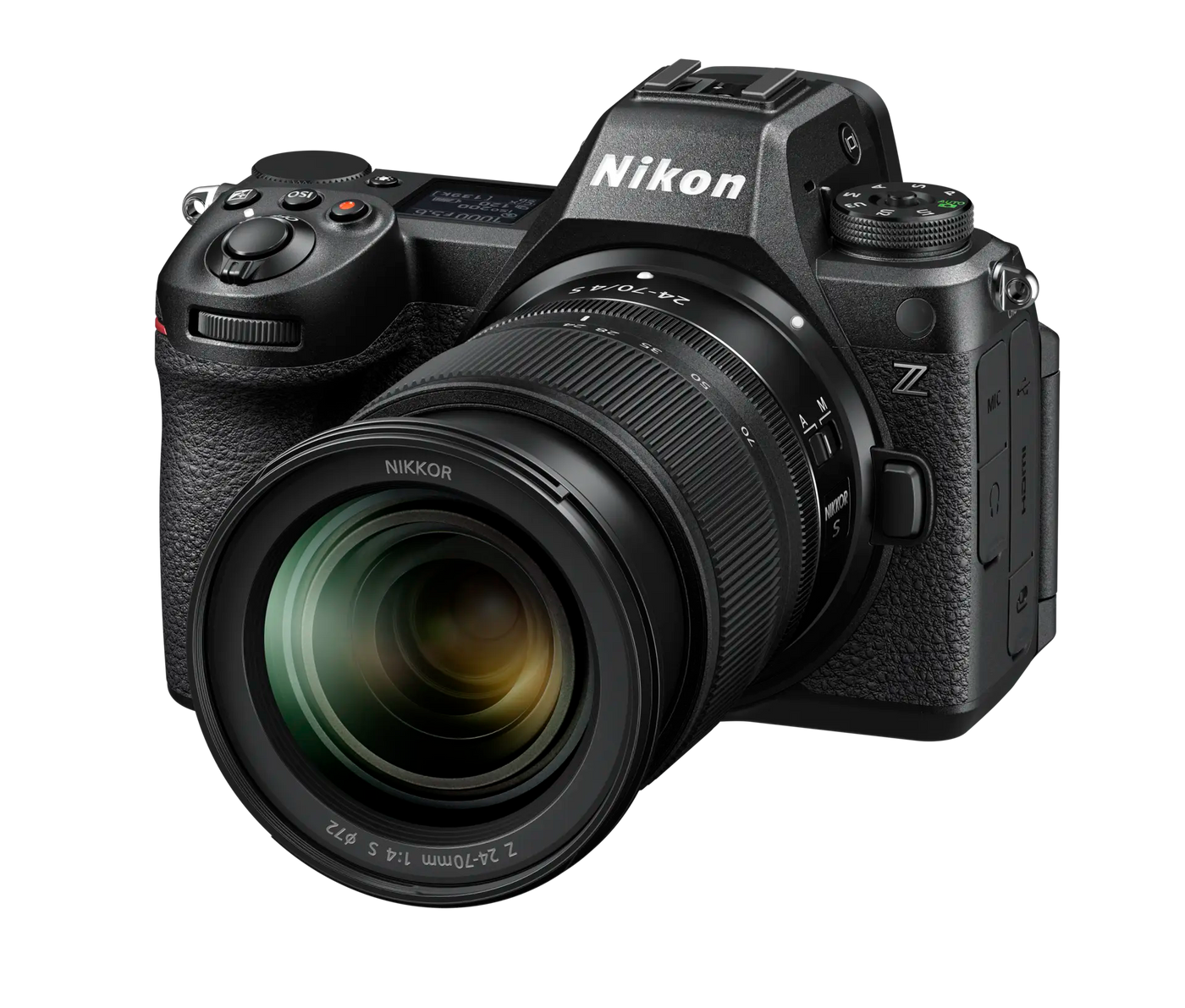 Nikon Z6III kit, 4K Kamera, Videokamera, Filmkamera, Internes RAW aufnehmen, Apple ProRes RAW aufnehmen, Apple ProRes 422 HQ 10 Bit, H.265 HEVC, H.264 AVC 8 Bit