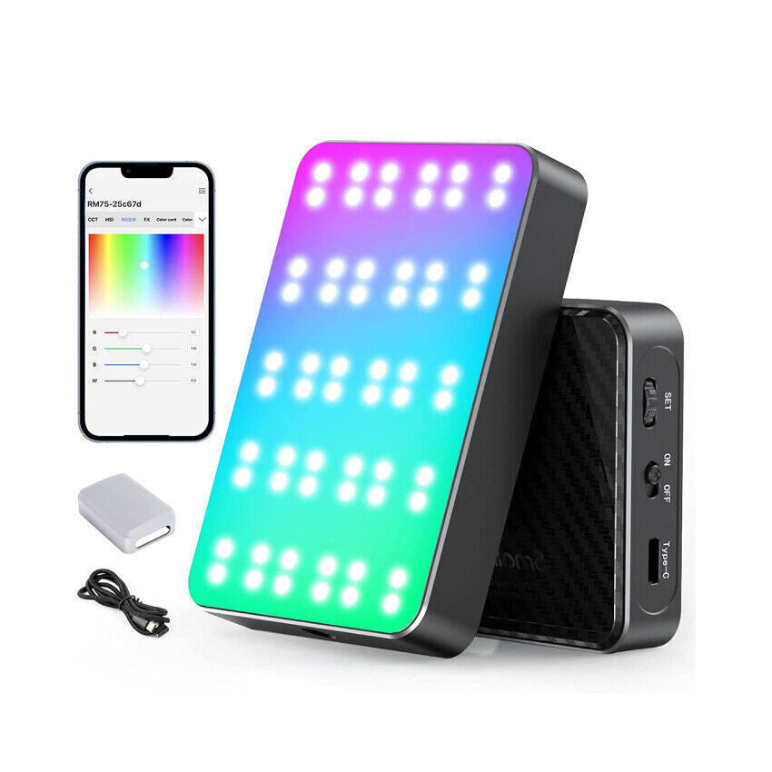 Foto und Video-Licht, Smallrig RM75, 3290, App Steuerung, RGB, LED, Magnetisch, Kameralicht